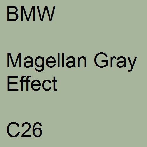 BMW, Magellan Gray Effect, C26.